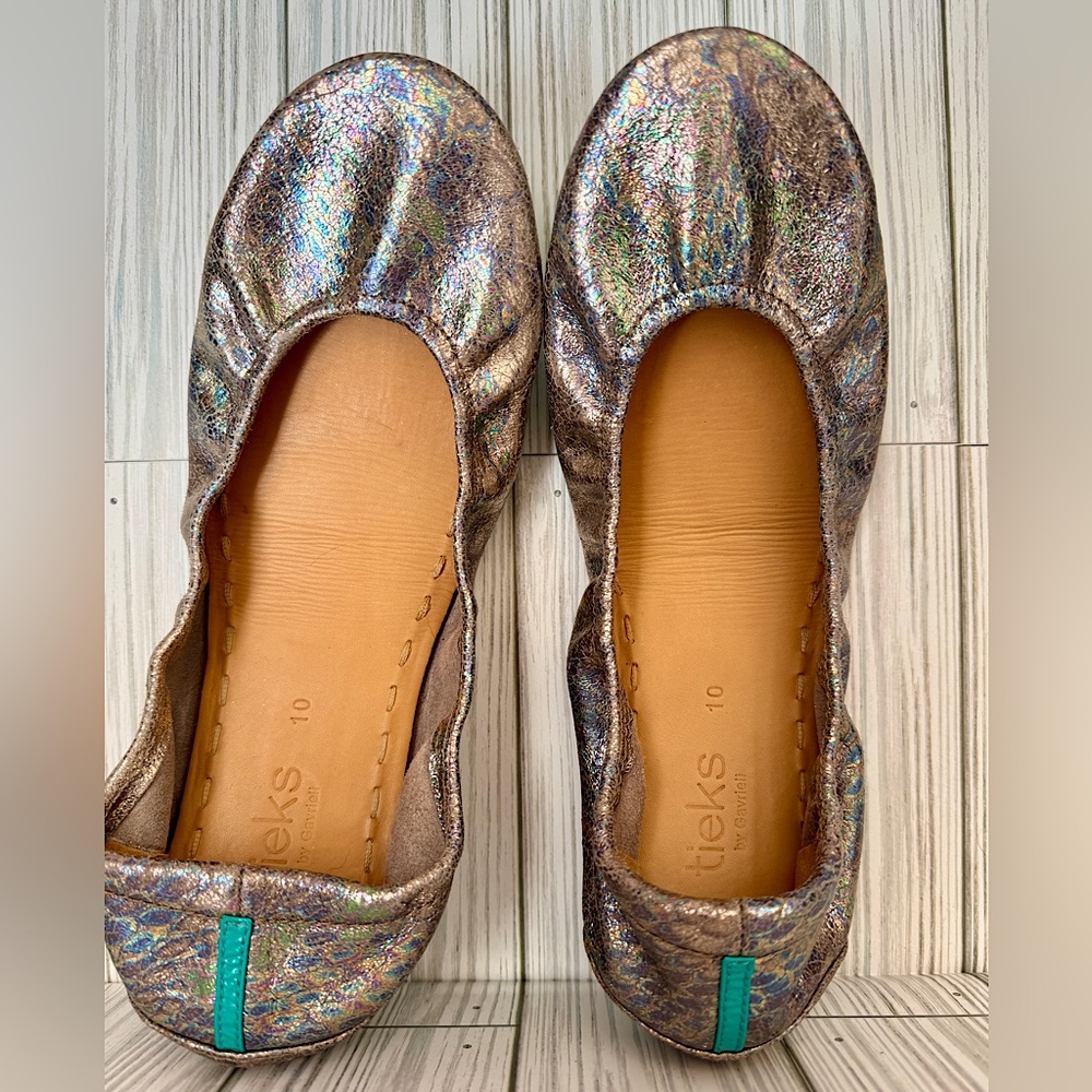 Tieks Original Love Potion size 10 foldable ballet flats